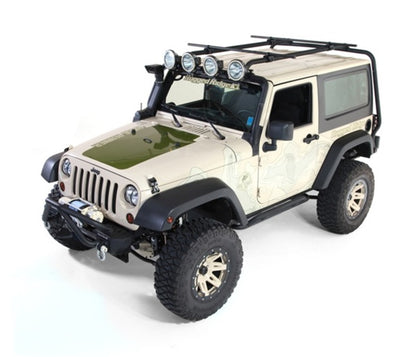 Rugged Ridge 11703.01 Roof Rack for 2007-2018 Jeep Wrangler 2-Door JK