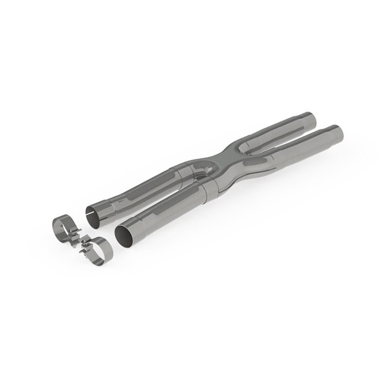 MBRP 15-19 Ford Mustang GT 2.5in Resonator Delete X-Pipe T409 (S7213409)