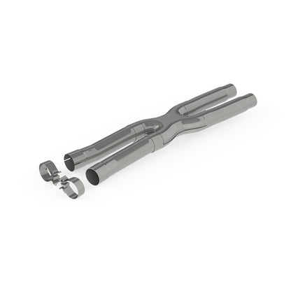 MBRP 15-19 Ford Mustang GT 2.5in Resonator Delete X-Pipe T409 (S7213409)