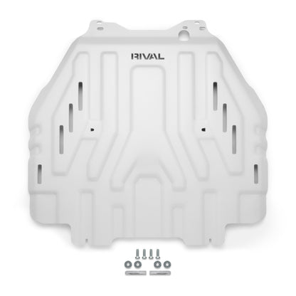 Rival 4x4 2333.9569.3.6 Aluminum Transmission Catalytic Converter Skid Plate For Toyota Tacoma 24-26