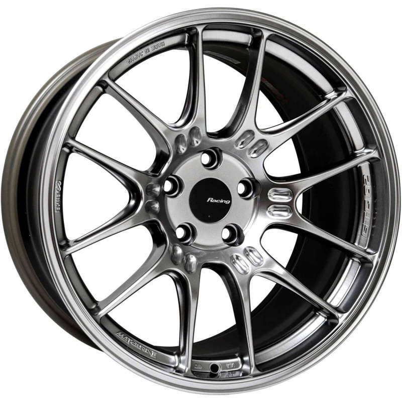 Enkei GTC02 Hyper Silver | 17x7.5" +35mm | 4x100mm Wheel