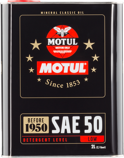 Motul Classic Performance Engine Oil (104510/09)