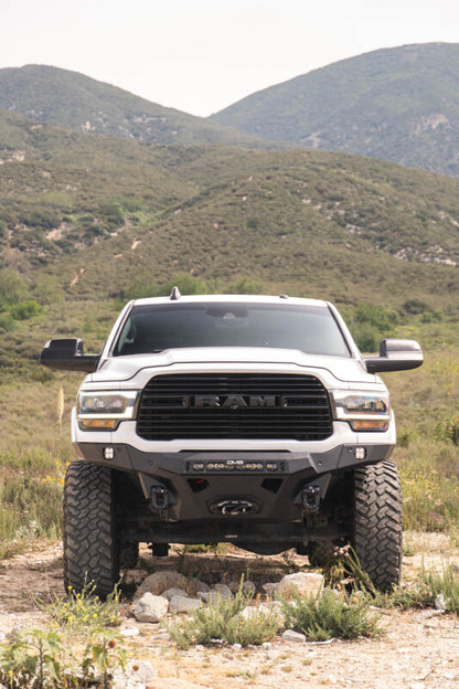 DV8 Offroad FBDR2-05 Bolt-On Spec Front Bumper for 19-26 RAM 2500/3500