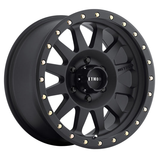 Method MR304 Double Standard Matte Black | 15x8" -24mm | 6x5.5mm Wheel