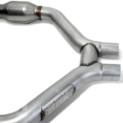BBK 15-23 Mustang V6 Short Mid H Pipe w/ Catalysts (1465)