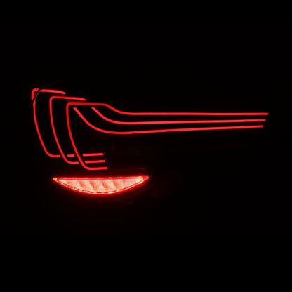 AlphaRex 17-20 Toyota GT86/13-20 Subaru BRZ/ 17-20 Scion FRS LUXX-Series LED Tail Lights Black