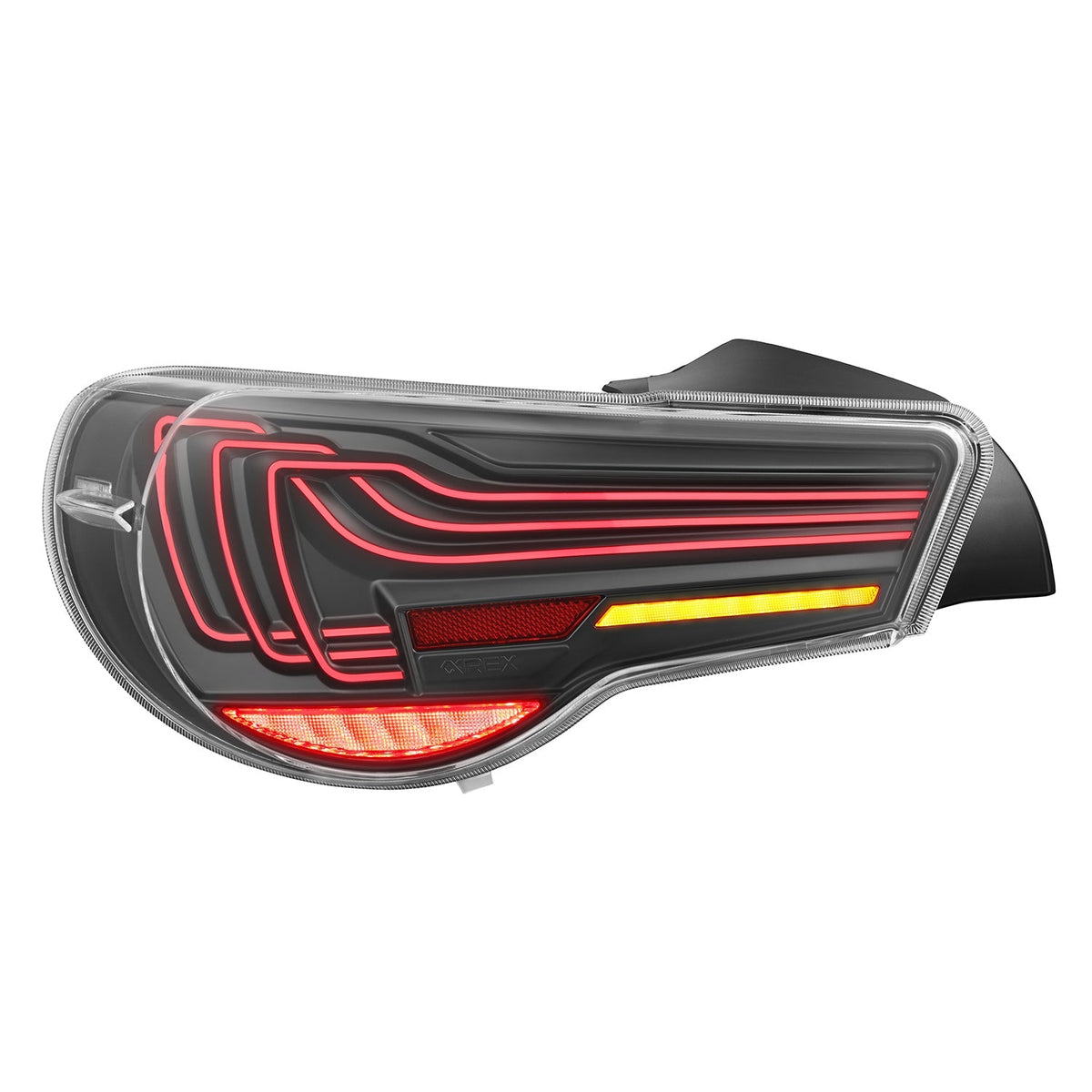 AlphaRex 17-20 Toyota GT86/13-20 Subaru BRZ/ 17-20 Scion FRS LUXX-Series LED Tail Lights Black