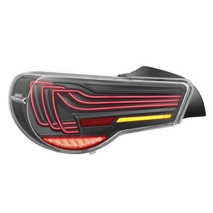 AlphaRex 17-20 Toyota GT86/13-20 Subaru BRZ/ 17-20 Scion FRS LUXX-Series LED Tail Lights Black