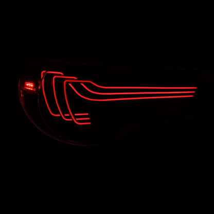 AlphaRex 17-20 Toyota GT86/13-20 Subaru BRZ/ 17-20 Scion FRS LUXX-Series LED Tail Lights Black