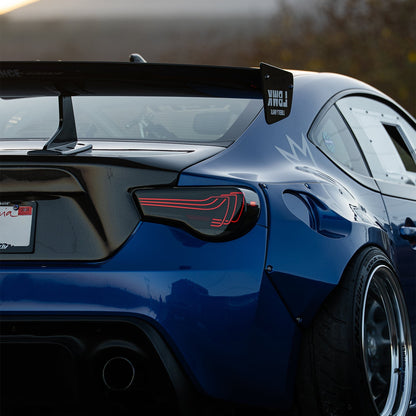 AlphaRex 17-20 Toyota GT86/13-20 Subaru BRZ/ 17-20 Scion FRS LUXX-Series LED Tail Lights Black