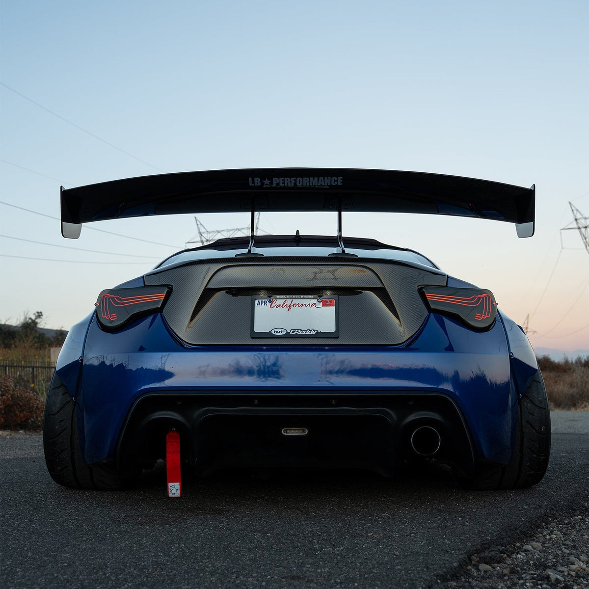 AlphaRex 17-20 Toyota GT86/13-20 Subaru BRZ/ 17-20 Scion FRS LUXX-Series LED Tail Lights Black