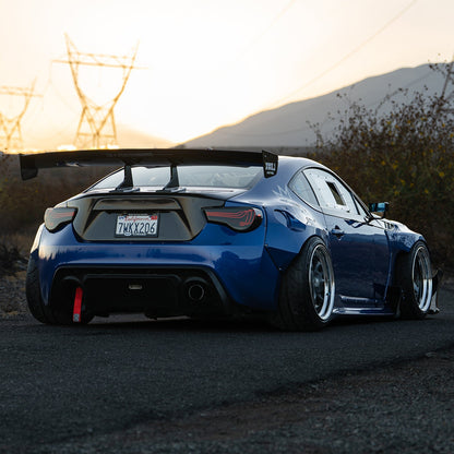 AlphaRex 17-20 Toyota GT86/13-20 Subaru BRZ/ 17-20 Scion FRS LUXX-Series LED Tail Lights Black