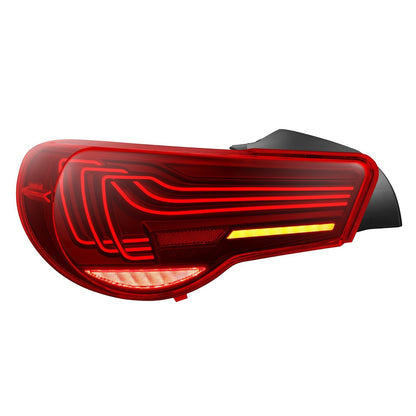 AlphaRex 17-20 Toyota GT86/13-20 Subaru BRZ/ 17-20 Scion FRS LUXX-Series LED Tail Lights Red