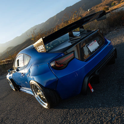 AlphaRex 17-20 Toyota GT86/13-20 Subaru BRZ/ 17-20 Scion FRS LUXX-Series LED Tail Lights Red