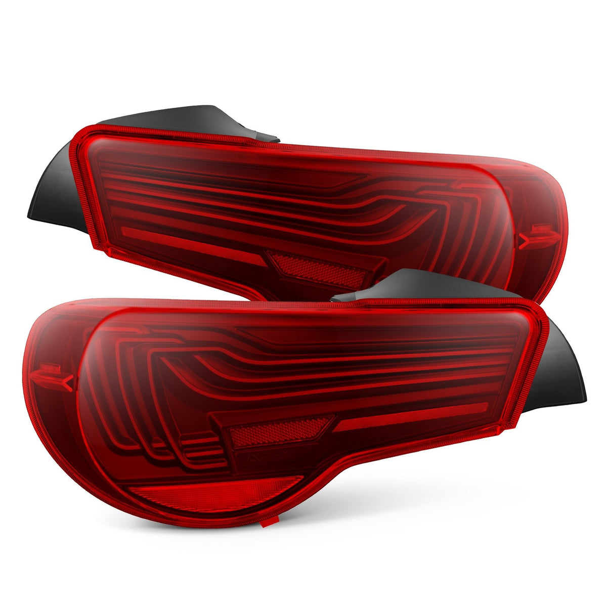 AlphaRex 17-20 Toyota GT86/13-20 Subaru BRZ/ 17-20 Scion FRS LUXX-Series LED Tail Lights Red