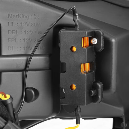 AlphaRex 13-20 Toyota GT86/Subaru BRZ/Scion FRS LUXX-Series LED Proj Hdlights Black Seq Signal/DRL