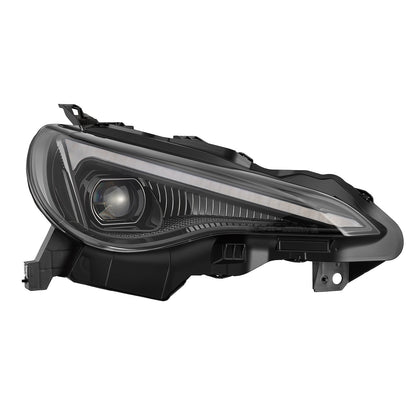 AlphaRex 13-20 Toyota GT86/Subaru BRZ/Scion FRS LUXX-Series LED Proj Hdlights Black Seq Signal/DRL