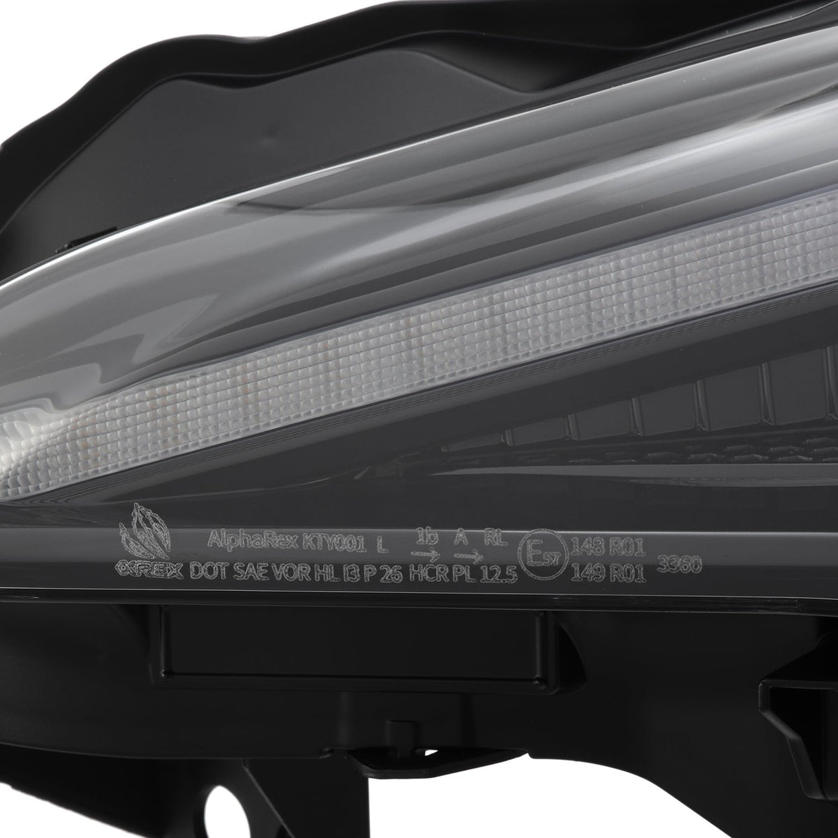 AlphaRex 13-20 Toyota GT86/Subaru BRZ/Scion FRS LUXX-Series LED Proj Hdlights Black Seq Signal/DRL