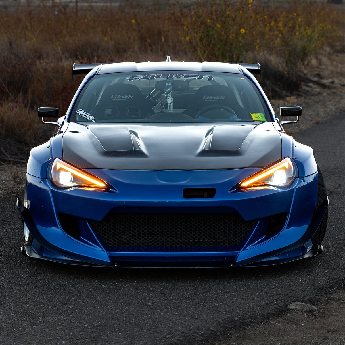 AlphaRex 13-20 Toyota GT86/Subaru BRZ/Scion FRS LUXX-Series LED Proj Hdlights Alpha Blk Seq Sig/DRL
