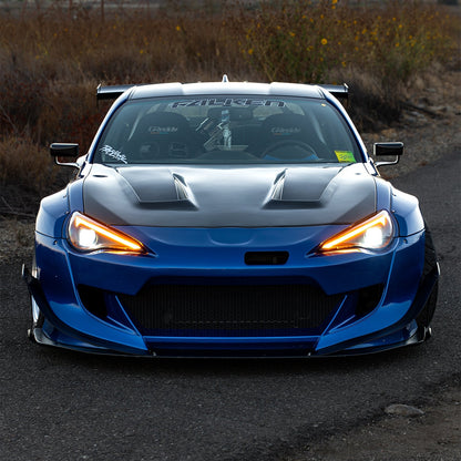 AlphaRex 13-20 Toyota GT86/Subaru BRZ/Scion FRS LUXX-Series LED Proj Hdlights Alpha Blk Seq Sig/DRL