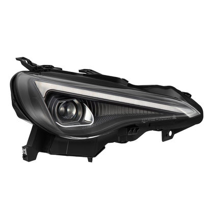 AlphaRex 13-20 Toyota GT86/Subaru BRZ/Scion FRS LUXX-Series LED Proj Hdlights Alpha Blk Seq Sig/DRL