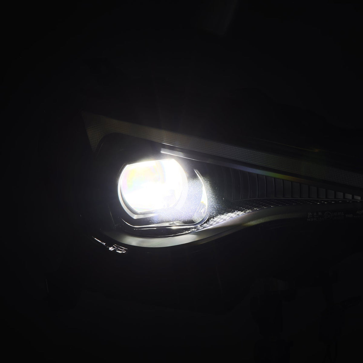 AlphaRex 13-20 Toyota GT86/Subaru BRZ/Scion FRS LUXX-Series LED Proj Hdlights Alpha Blk Seq Sig/DRL