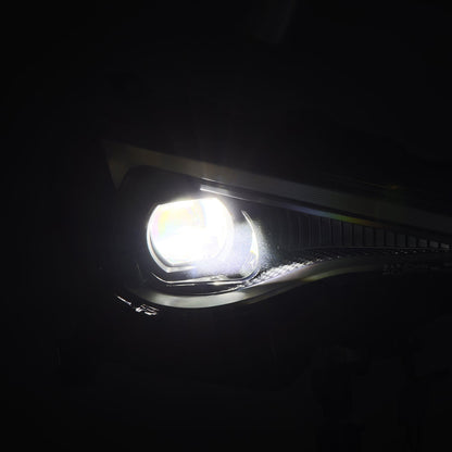 AlphaRex 13-20 Toyota GT86/Subaru BRZ/Scion FRS LUXX-Series LED Proj Hdlights Alpha Blk Seq Sig/DRL