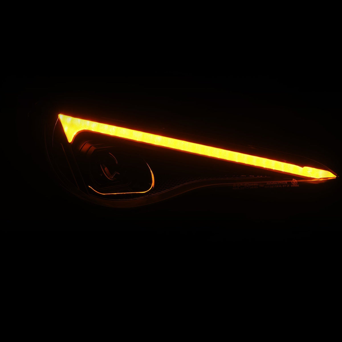 AlphaRex 13-20 Toyota GT86/Subaru BRZ/Scion FRS LUXX-Series LED Proj Hdlights Alpha Blk Seq Sig/DRL
