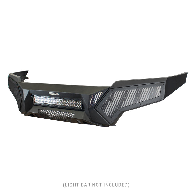 Go Rhino 24-26 Toyota Tacoma (4dr) Element Front Bumper w/ Fixed Light Bar Mount - Tex. Blk