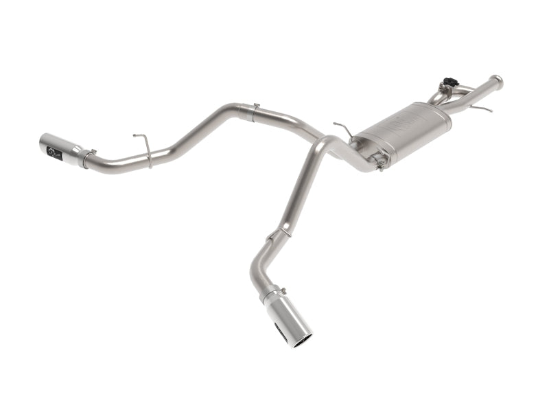 aFe Gemini XV Cat-Back Exhaust System | GM Trucks (09-18) V6-4.3 / V8-4.8 / 5.3L (49-34133-P)