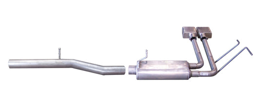Gibson 2.5in Cat-Back Super Truck Exhaust | Chevrolet Silverado 1500 (10-13) (65639)