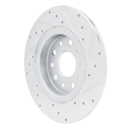 DFC D&S Silver Brake Rotor (REAR LEFT): Jeep Grand Cherokee (22-25)