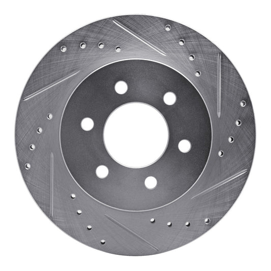 DFC D&S Silver Brake Rotor (RIGHT FRONT): Dodge Durango 3.6L / 3.9L (97-02)