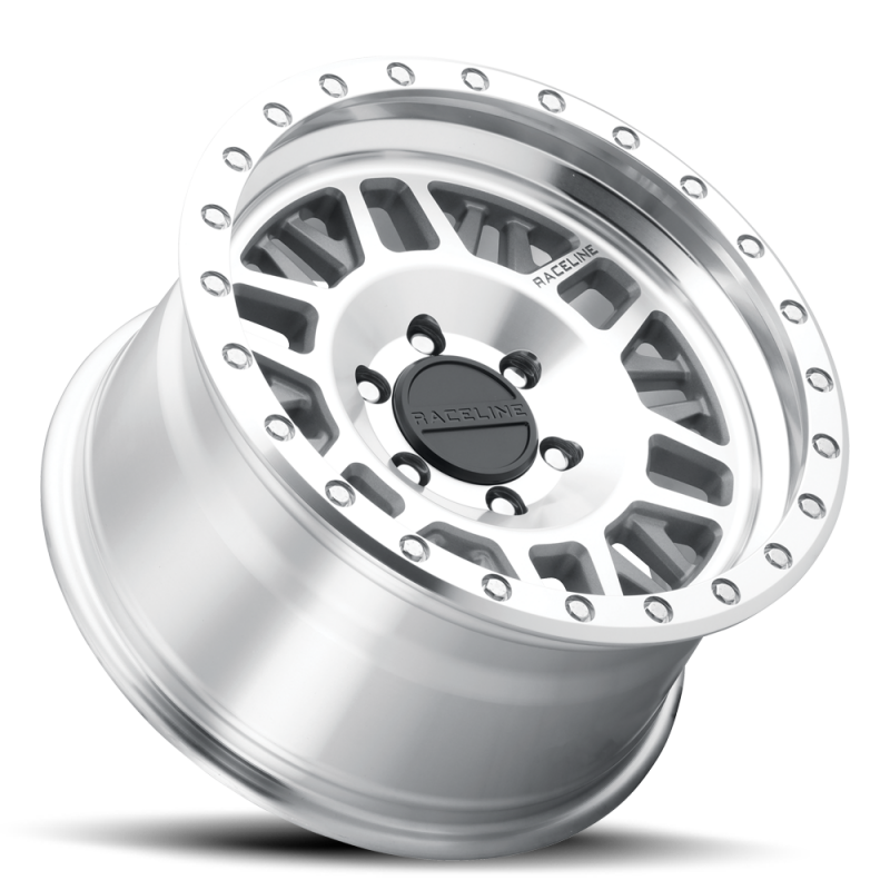 (set of 4) Raceline 951 Ryno Machined | 17x8.5" +0mm | 6x135mm Wheel
