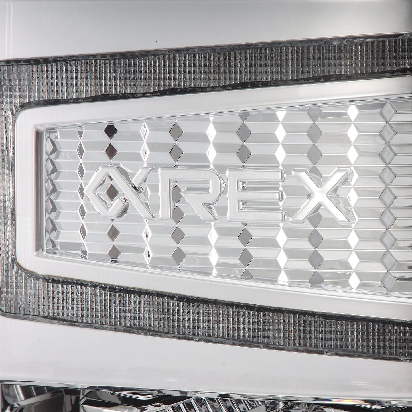 AlphaRex 14-15 Chevrolet Silverado NOVA-Series LED Projector Headlights Chrome