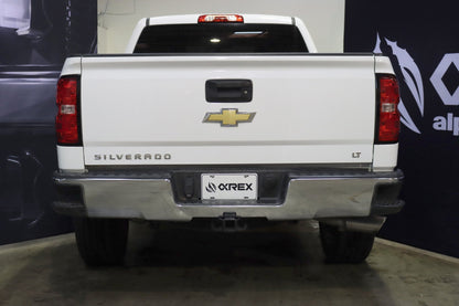 AlphaRex 14-18 Chevrolet Silverado 1500 / 15-19 Silverado 2500HD/3500HD / 15-19 GMC Sierra 3500HD Dually PRO-Series LED Tail Lights Jet Black