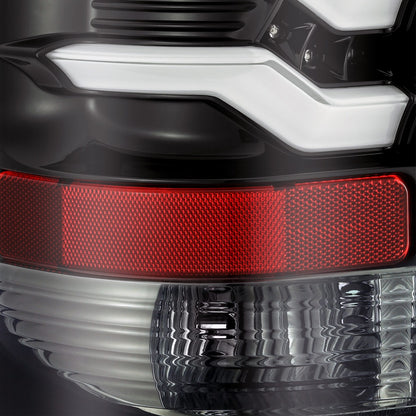 AlphaRex 14-18 GMC Sierra 1500/2500HD/3500HD PRO-Series LED Tail Lights Jet Black