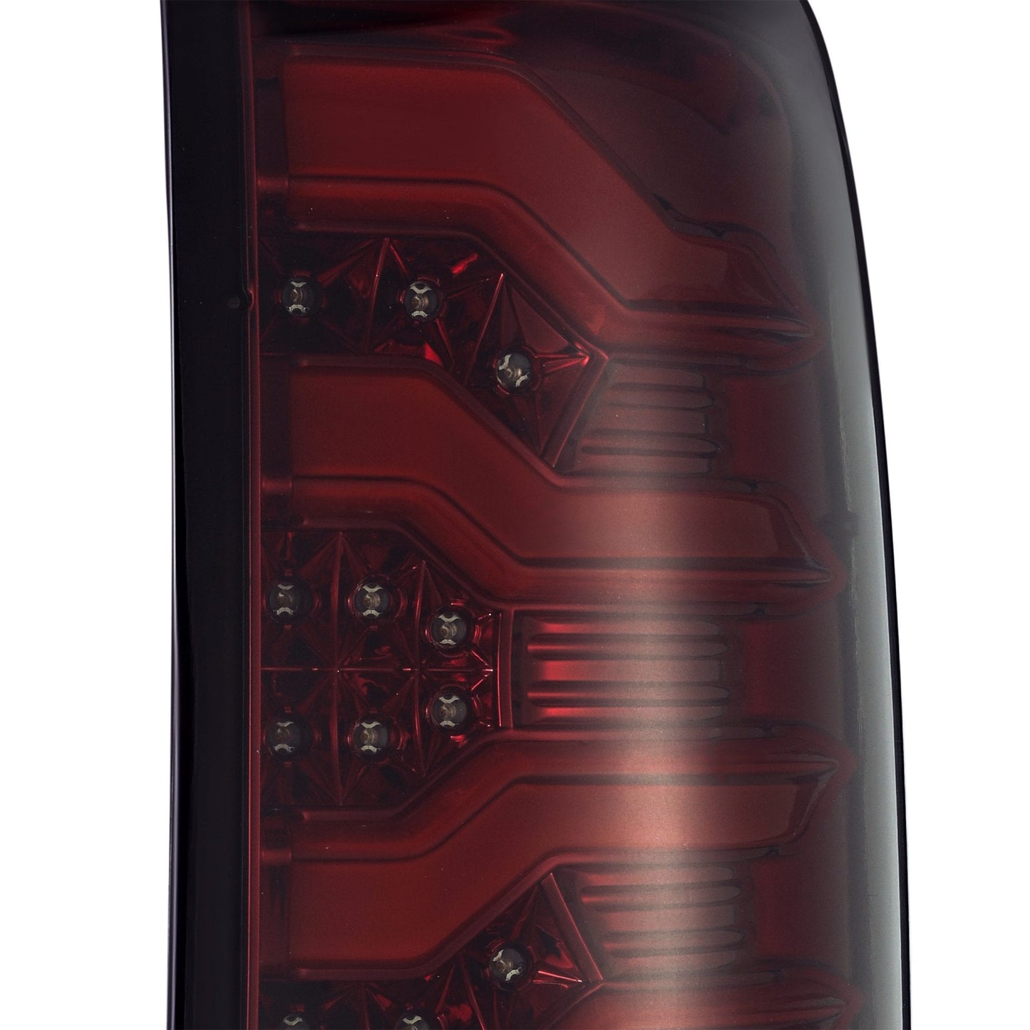 AlphaRex 14-18 GMC Sierra 1500/2500HD/3500HD PRO-Series LED Tail Lights Red Smoke