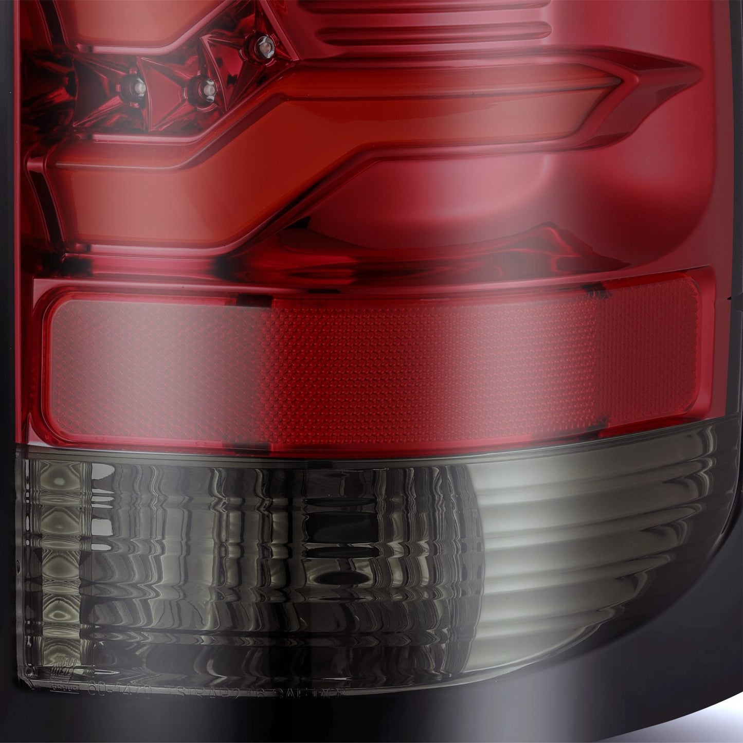 AlphaRex 14-18 GMC Sierra 1500/2500HD/3500HD PRO-Series LED Tail Lights Red Smoke