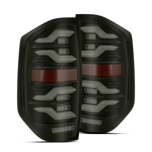 AlphaRex 14-21 Toyota Tundra LUXX-Series LED Tail Lights Black