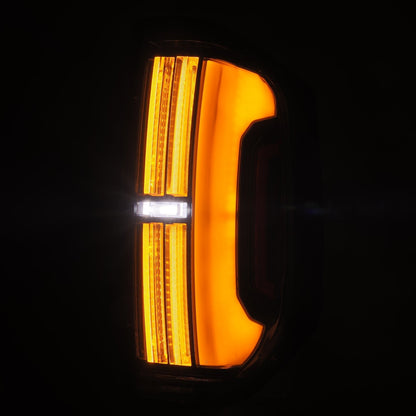 AlphaRex 14-21 Toyota Tundra NOVA-Series Prismatic LED Tail Lights Black