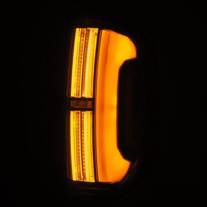 AlphaRex 14-21 Toyota Tundra NOVA-Series Prismatic LED Tail Lights Black
