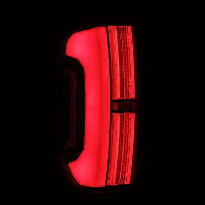 AlphaRex 14-21 Toyota Tundra NOVA-Series Prismatic LED Tail Lights Black-Red