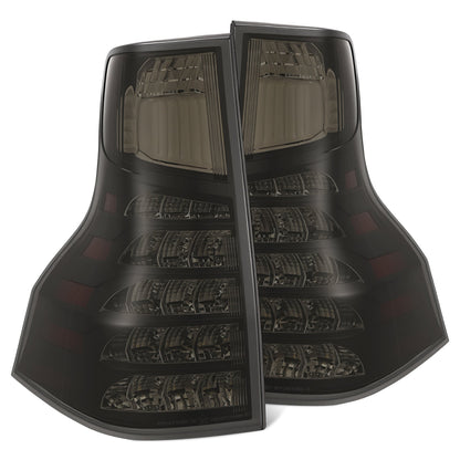 AlphaRex 14-21 Lexus GX470 PRO-Series LED Tail Lights - Smoke