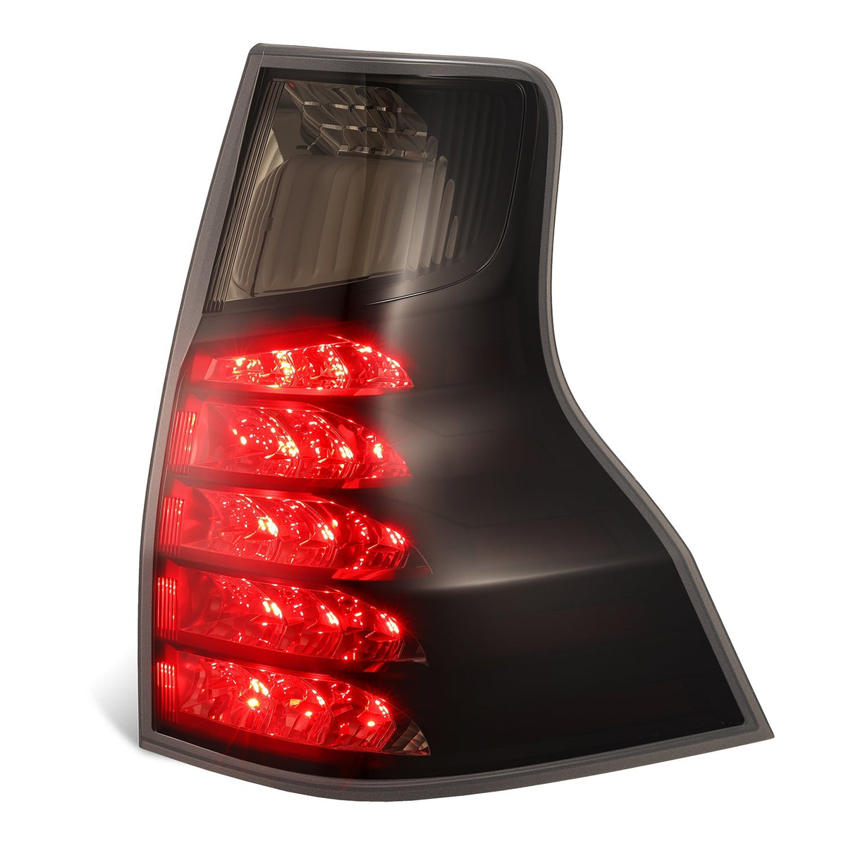 AlphaRex 14-21 Lexus GX470 PRO-Series LED Tail Lights - Smoke