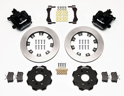 Wilwood Rear Parking Brake Caliper Brake Kit - 2.39" Axle Offset - 12.19" Rotors | 92-95 Civic / 93-97 Del Sol / 90-01 Integra (140-10207)