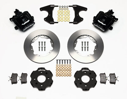 Wilwood Rear Parking Brake Caliper Brake Kit - 2.46" Axle Offset - 11" Rotors | 92-95 Civic / 93-97 Del Sol / 90-01 Integra (140-10208)