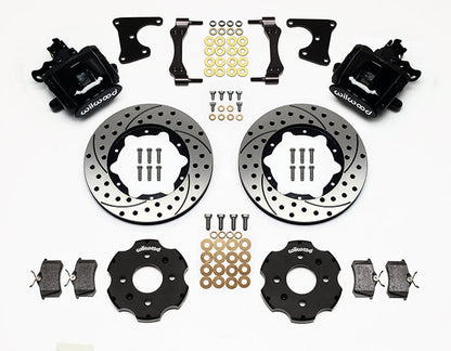 Wilwood Rear Parking Brake Caliper Brake Kit - 2.71" Axle Offset - 11" Rotors | 92-95 Civic / 93-97 Del Sol / 90-01 Integra (140-10210)