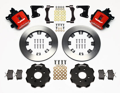 Wilwood Rear Parking Brake Caliper Brake Kit - 2.71" Axle Offset - 12.19" Rotors | 92-95 Civic / 93-97 Del Sol / 90-01 Integra (140-10211)