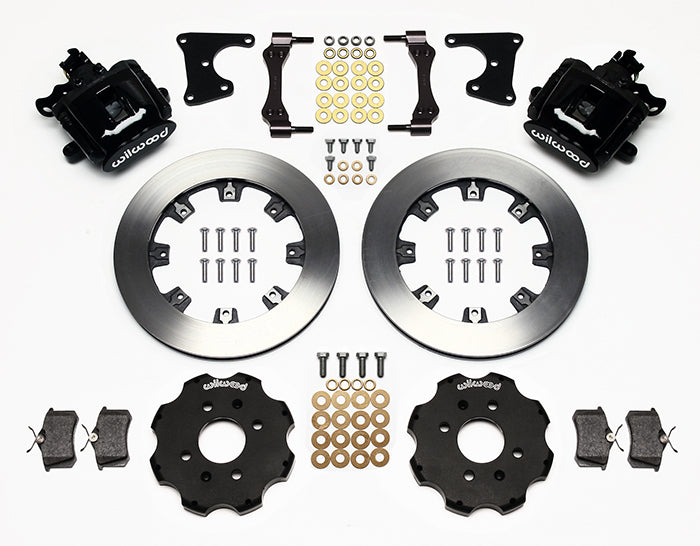 Wilwood Rear Parking Brake Caliper Brake Kit - 2.71" Axle Offset - 12.19" Rotors | 92-95 Civic / 93-97 Del Sol / 90-01 Integra (140-10211)
